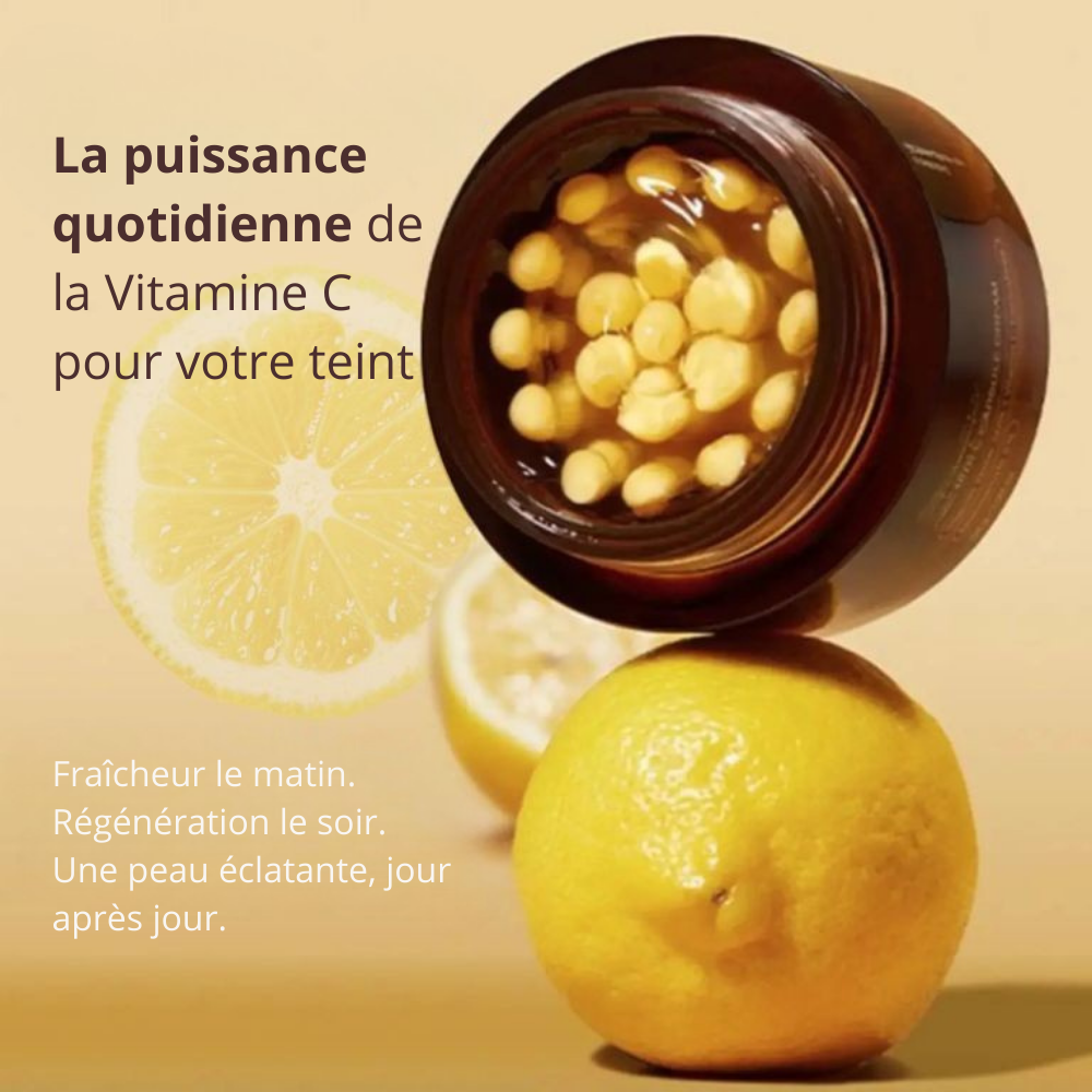 Crème en capsules Vitamine C & Collagène – LUNÉA