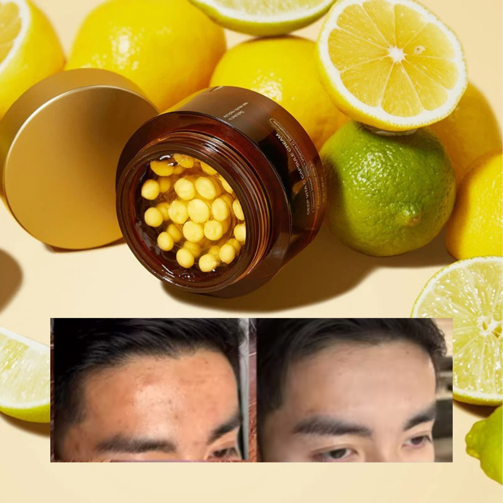 Crème en capsules Vitamine C & Collagène – LUNÉA